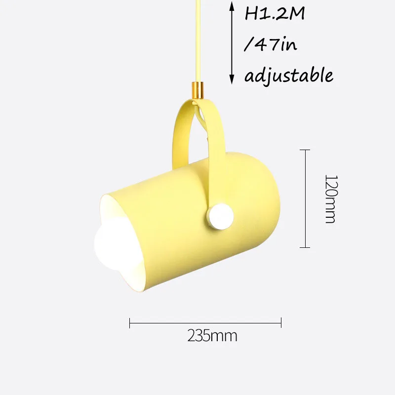 Современные регулируемые подвесные светильники для магазина дома