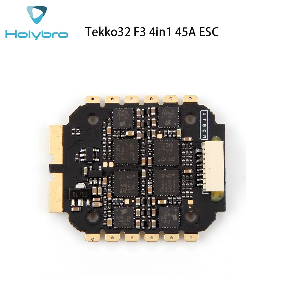 Новый BLHELI32 ESC Holybro с F3 MCU Tekko32 4 в 1 45A бесщеточный для FPV гоночного дрона вертолета на