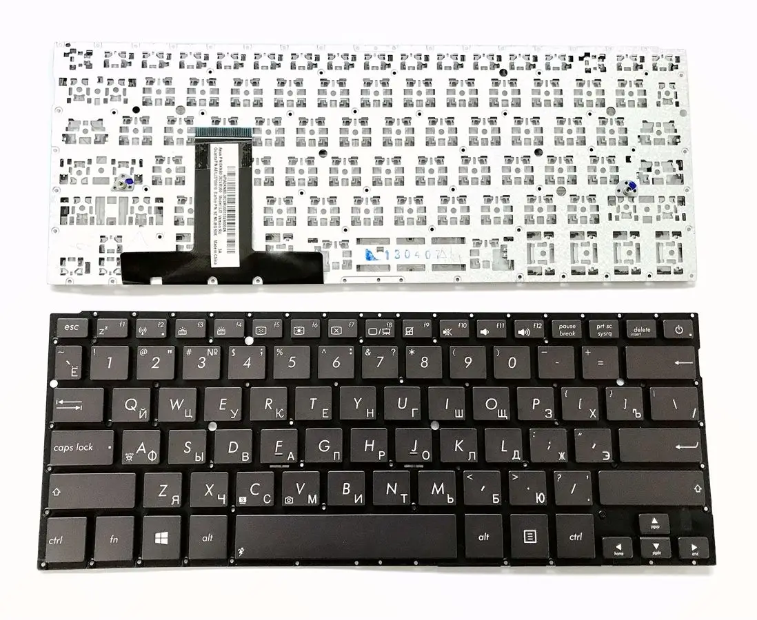 Новая Подлинная русская клавиатура коричневого цвета для Asus Zenbook UX31 UX31A UX31E UX31L UX31LA