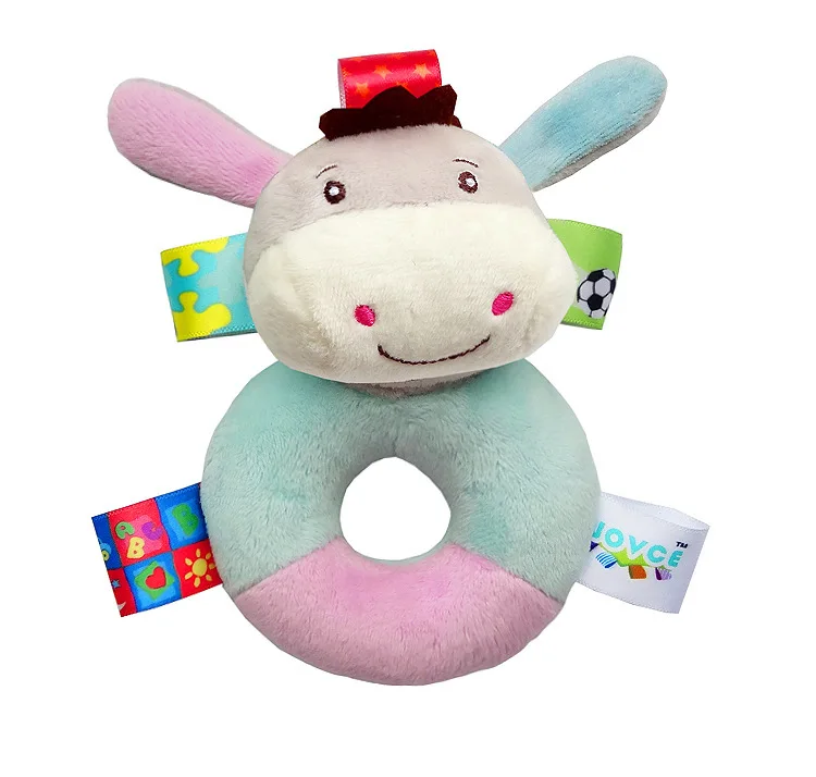 2017 Детская плюшевая погремушка игрушки для новорожденных мальчиков и девочек
