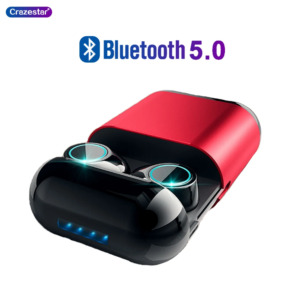 Bluetooth наушники TWS беспроводные 5 0 IPX5 Водонепроницаемая стерео гарнитура с