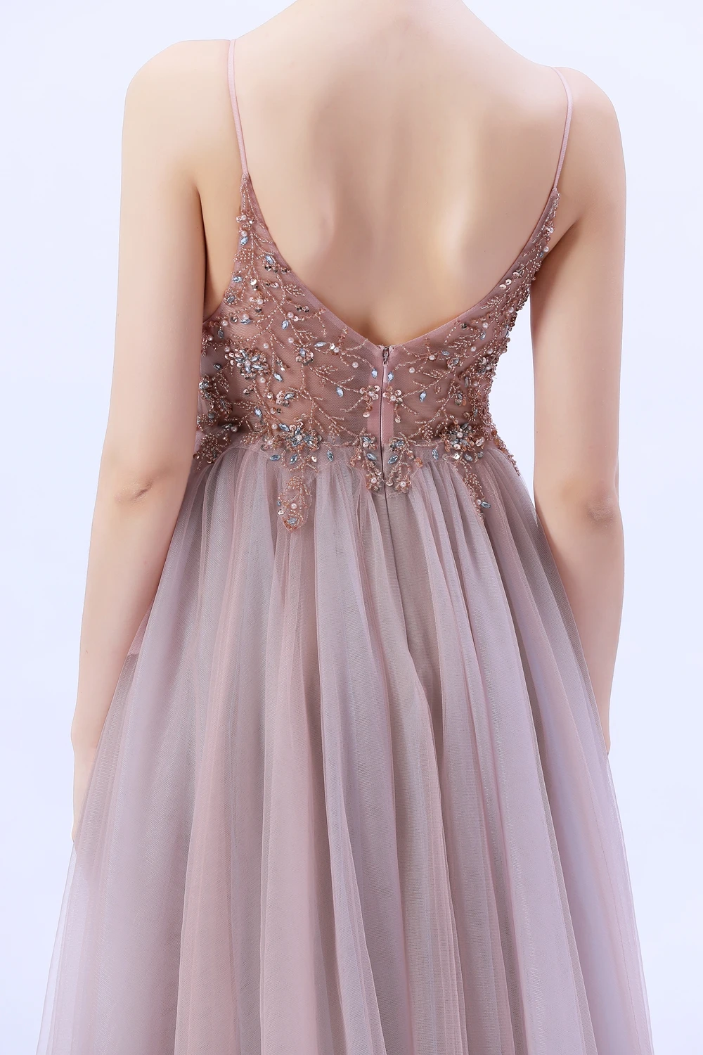 SSYFashion, Новые Вечерние платья для особых случаев, Роскошные, с блестками, с v-образным вырезом, сексуальные, с открытой спиной, вечерние платья для выпускного вечера, Vestidos De Noche