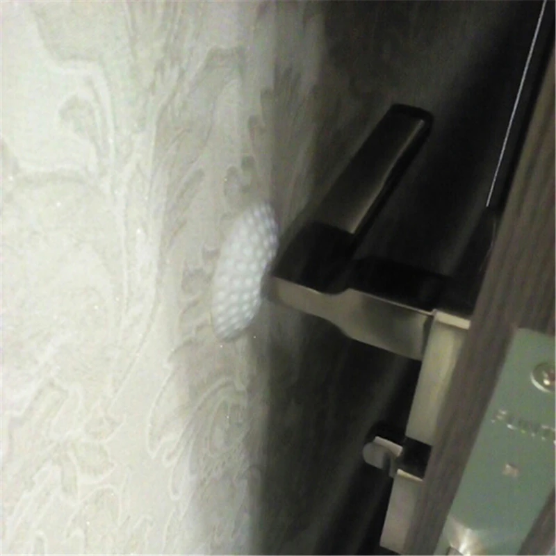 Мягкие утолщенные бесшумные резиновые накладки для защиты стен, самоклеющиеся наклейки, стопор для двери в стиле гольф, дверное крыло, товары для дома