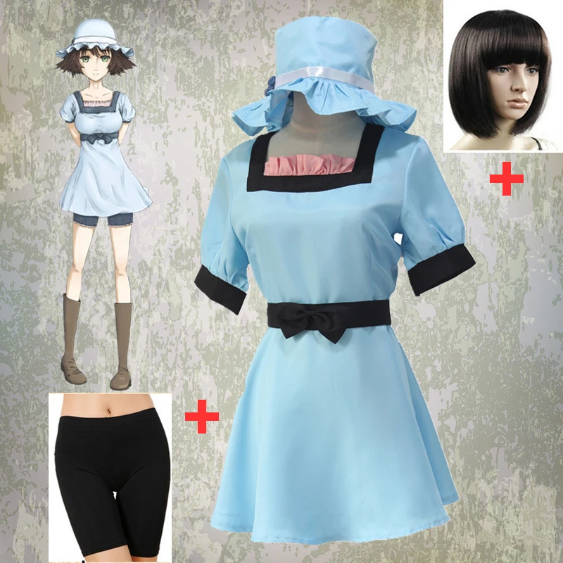 2019 короткая футболка с героями из японского аниме Steins Gate Шиина маюри Косплэй