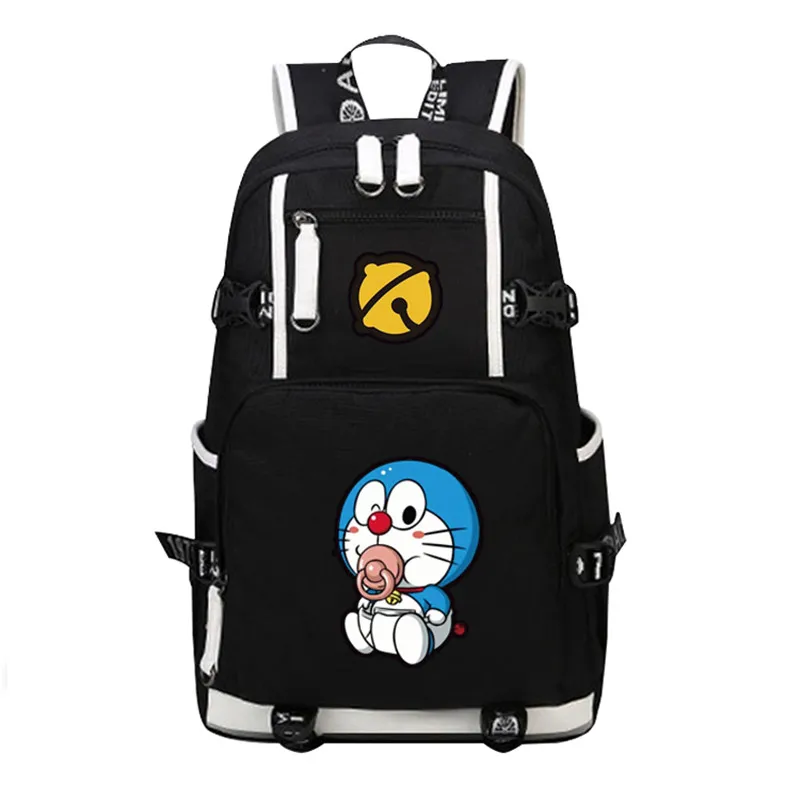 Рюкзак Doraemon унисекс холщовые школьные ранцы для девочек женский рюкзак ноутбука