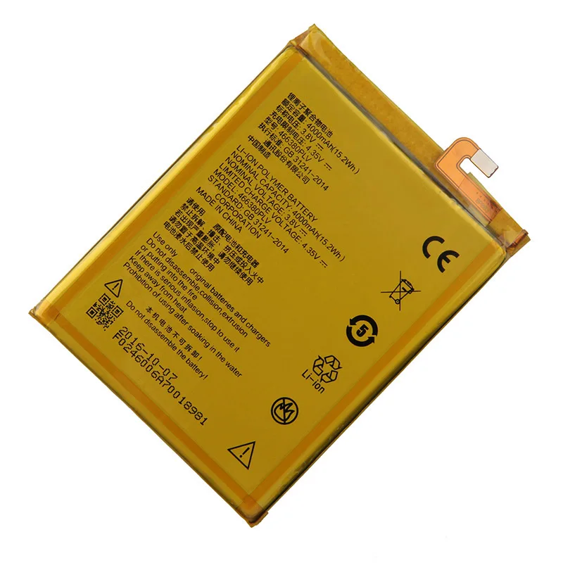 Оригинальный аккумулятор ZTE Blade A610 для телефона A610C A610T BA610C BA610T 466380PLV 4000 мАч +