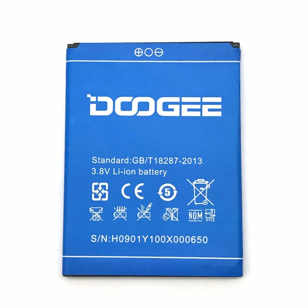 Новый высококачественный запасной литий-ионный аккумулятор Doogee Y100X 2200 мАч для