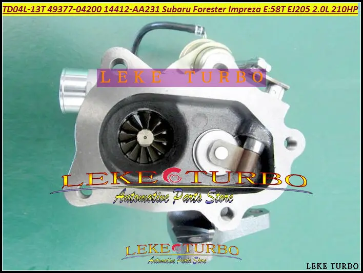 Бесплатная доставка турбокомпрессор TD04L 49377 04200 14412 AA231 для SUBARU Forester 1998 03 Impreza 1996 58T
