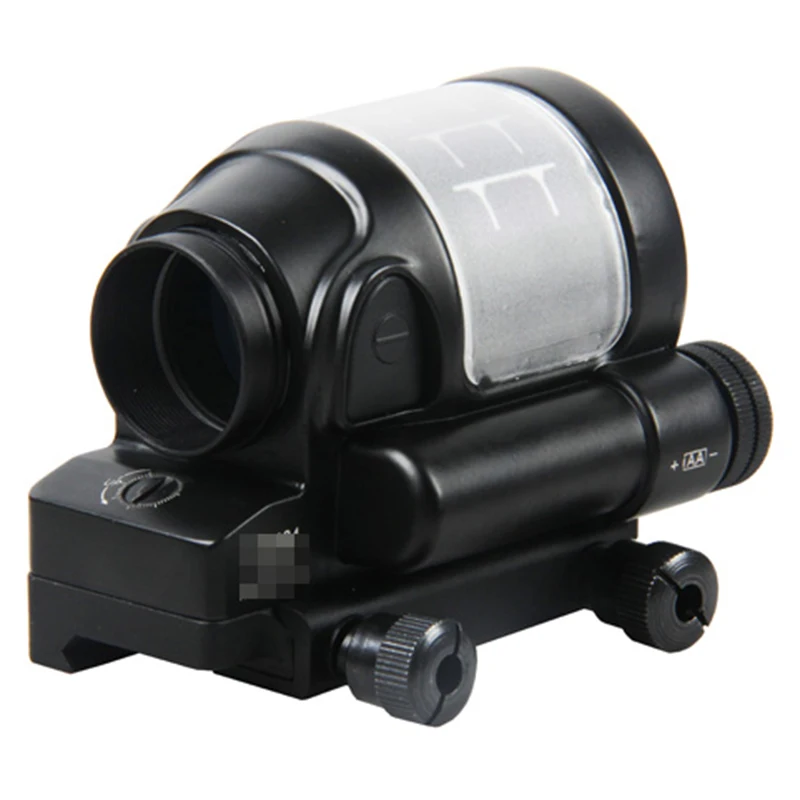 Жаркая распродажа тактического прицела Trijicon стиля SRS с точкой 1,75 МОА, красным цветом и быстросъемным креплением и защитной заглушкой от блеска для охоты BWD-004.
