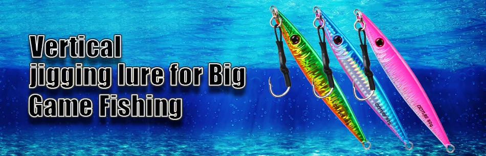 Goture 1 шт., приманка для глубокой морской рыбалки, 80g 100g 150g 200g 300g Металическая дергающаяся морских медленное движение вертикальный дергающаяся приманка для Тунец