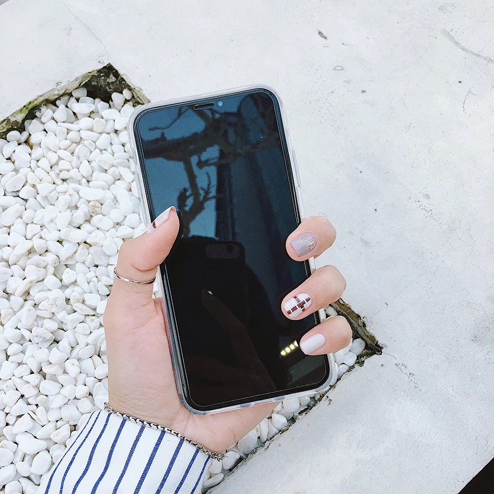 Мягкий прозрачный чехол для телефона из ТПУ с милым рисунком Винни-Пуха и Микки