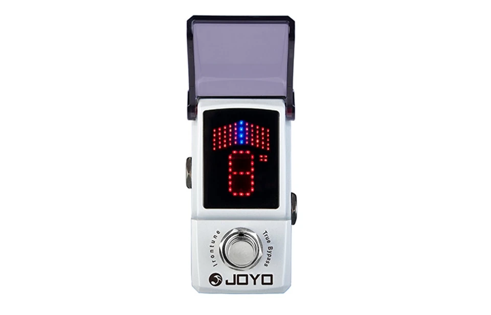 JOYO Irontune педаль тюнер электрический бас гитары эффектов с ручкой гвардии Правда