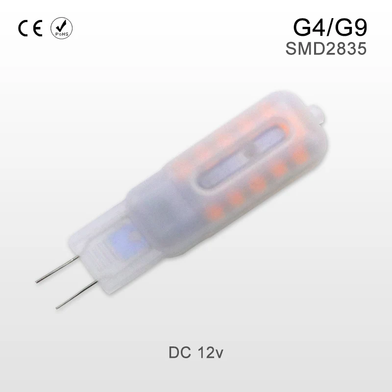 Низкая Напряжение DC12V G9 светодиодный лампы в форме свечи с эффектом пламени SMD2835
