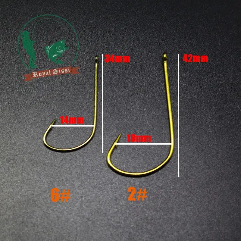 2 размера 20 шт./упак. Экстра широкие Экстрим бас Ошибка fly hook No. #6 # соленой воды