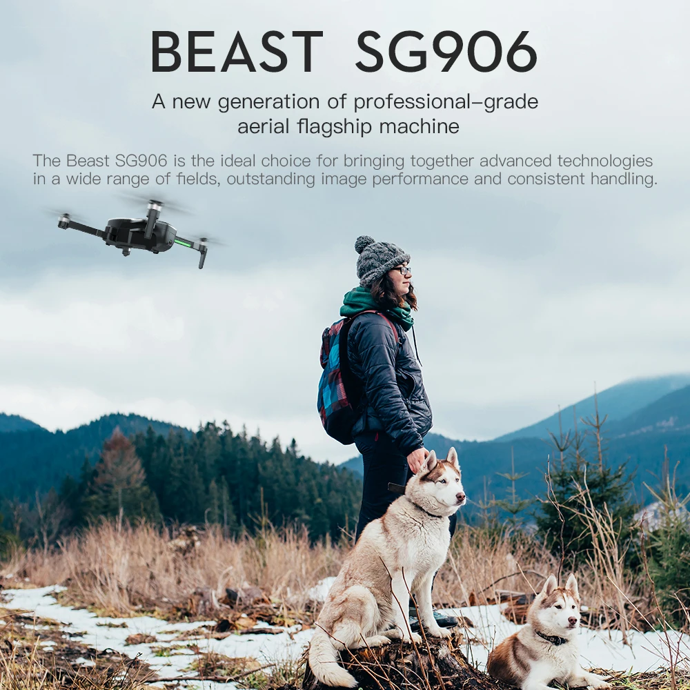 Новый портативный Радиоуправляемый Дрон с GPS Wi Fi FPV 4K Ultra HD широкоугольная Двойная