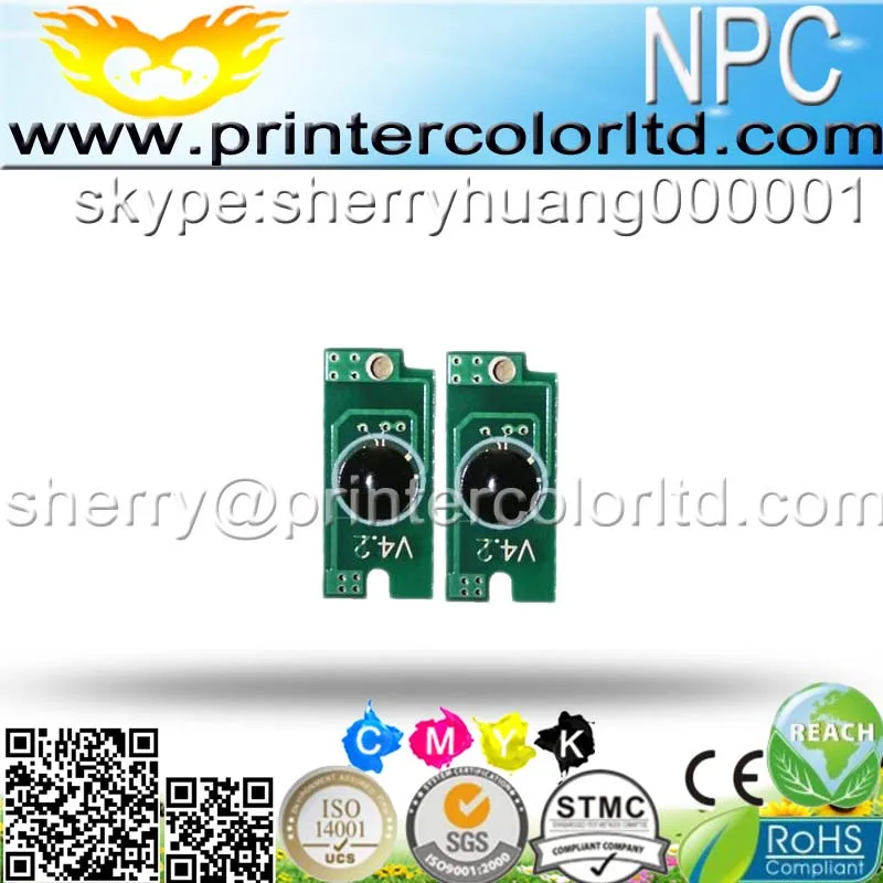 Совместимый чип тонера Xerox Workcenter 6015B 6015 заполнения для принтера 6010 6000 чипа 6015V