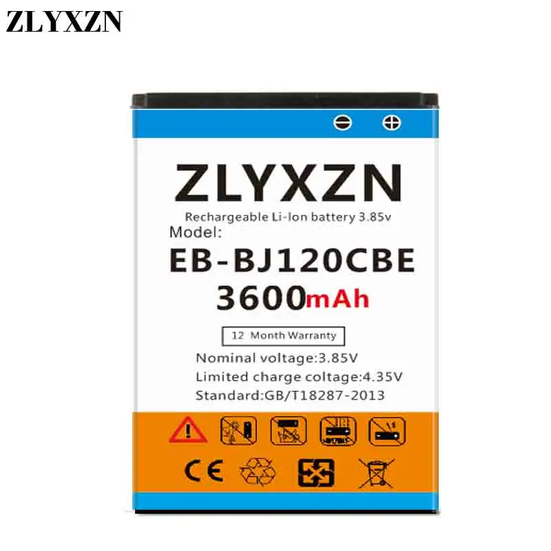 3600 мА/ч EB BJ120CBE Батарея для samsung Galaxy J1 2016 Edition версия J120F экспресс 3 J120A J120T J120 SM