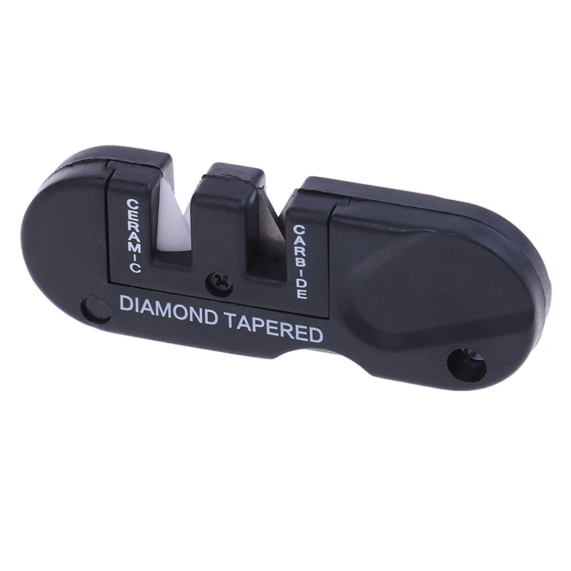 Ножи точилка три этапа керамический твердосплавный алмаз карман на открытом