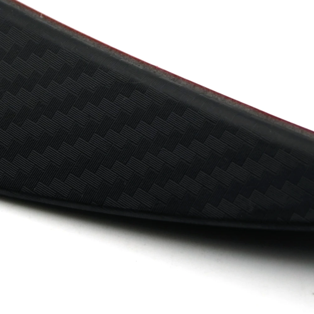 4 шт. углеродное волокно передний бампер разделитель для губ ребра спойлер тела