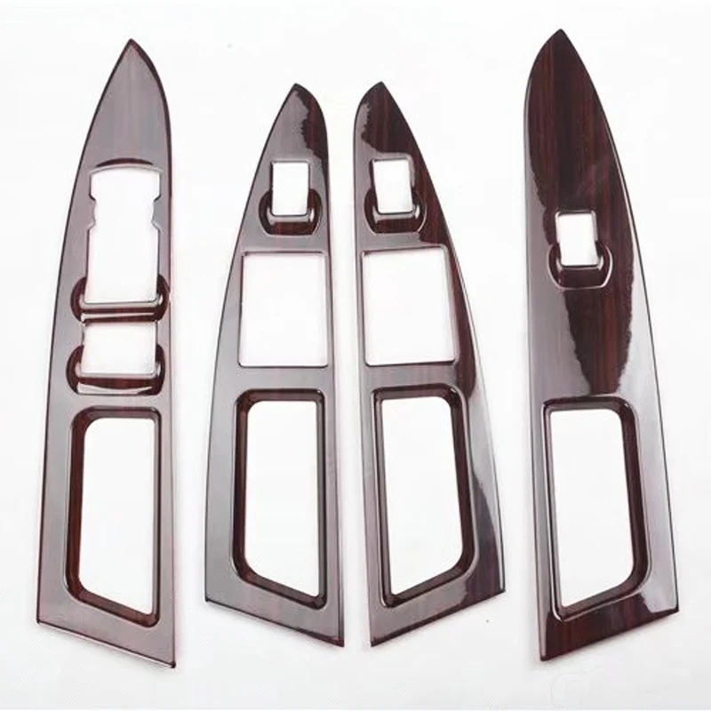 Window Switch TOMEFON для Ford Mondeo 2013 ABS деревянная краска для салона, двери, переднее, заднее окно, переключатель вентиляционного отверстия, переключения передач, накладка - Название цвета: Window Switch