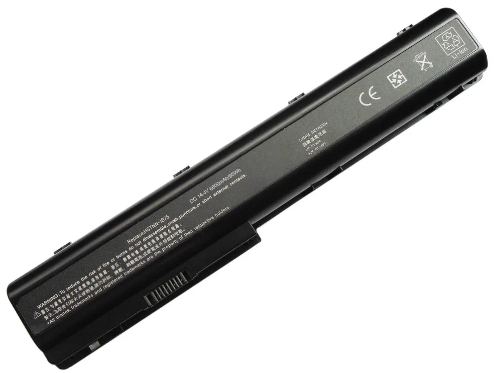 LMDTK Новый 12 ячеек батареи ноутбука для павильона DV7 DV8 HDX X18 seriesHSTNN-OB75 HSTNN-XB75 KS525AA