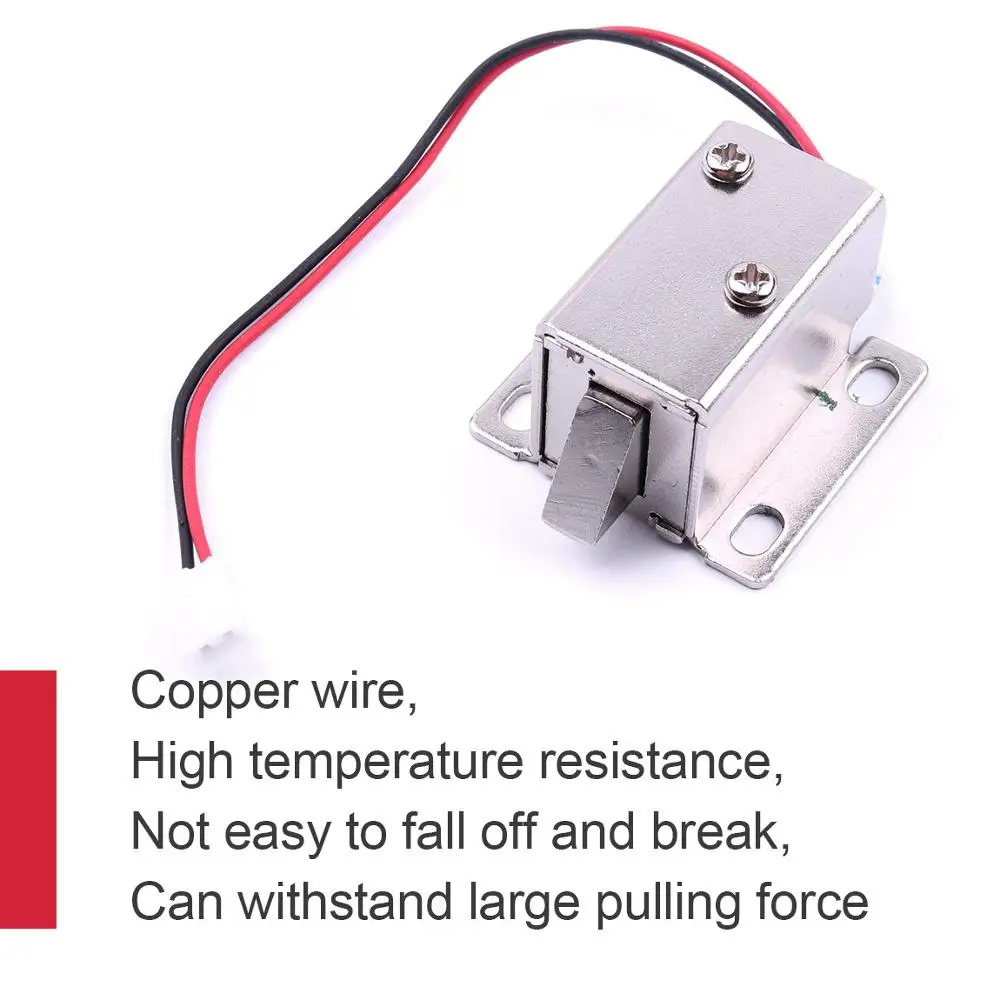 10 шт. сверхкомпактные замки DC 12 В/0 43 А|electric lock solenoid|lock solenoiddoor solenoid |