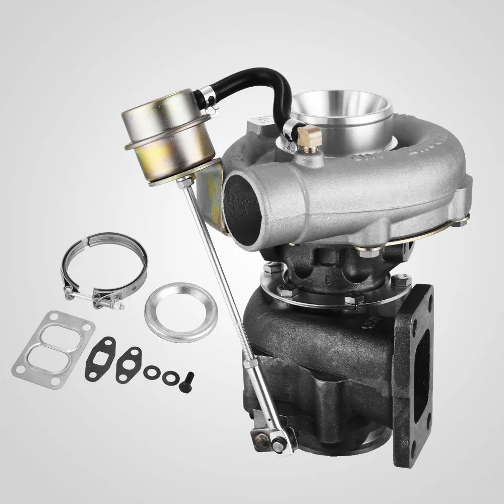 T04E T3/T4 Турбокомпрессор 350 + HP w/внутренний расточительный V Band|Аксессуары для