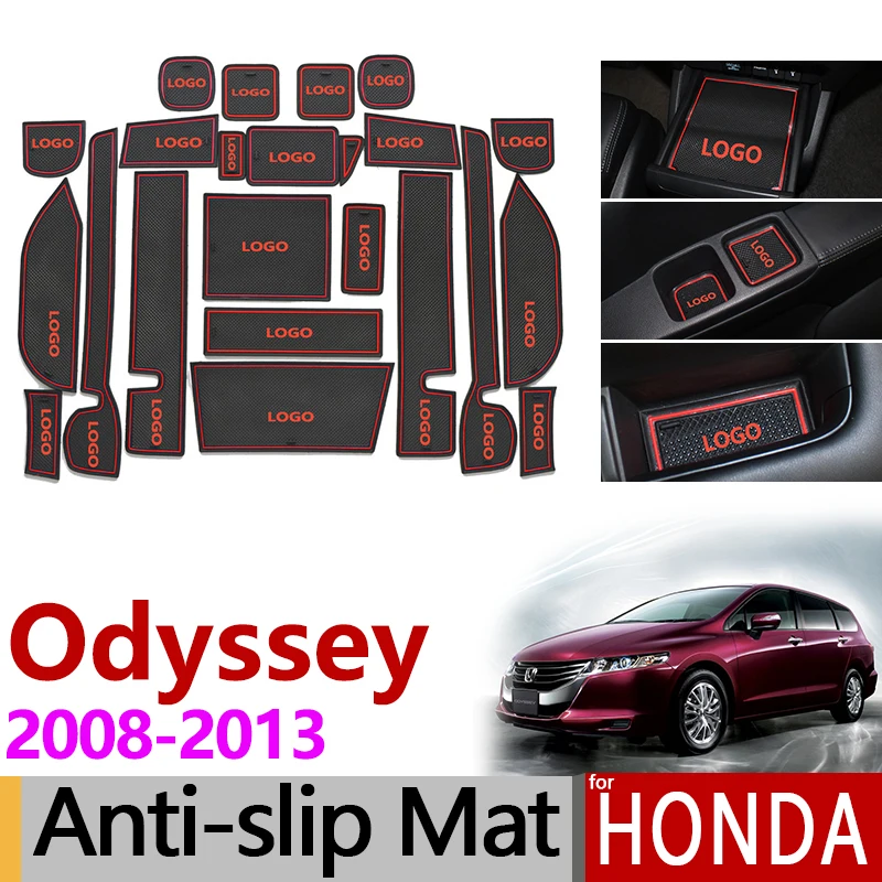 Противоскользящий резиновый коврик для ворот Honda Odyssey Jepan JDM модель 2009 2010 2011 2012 2013