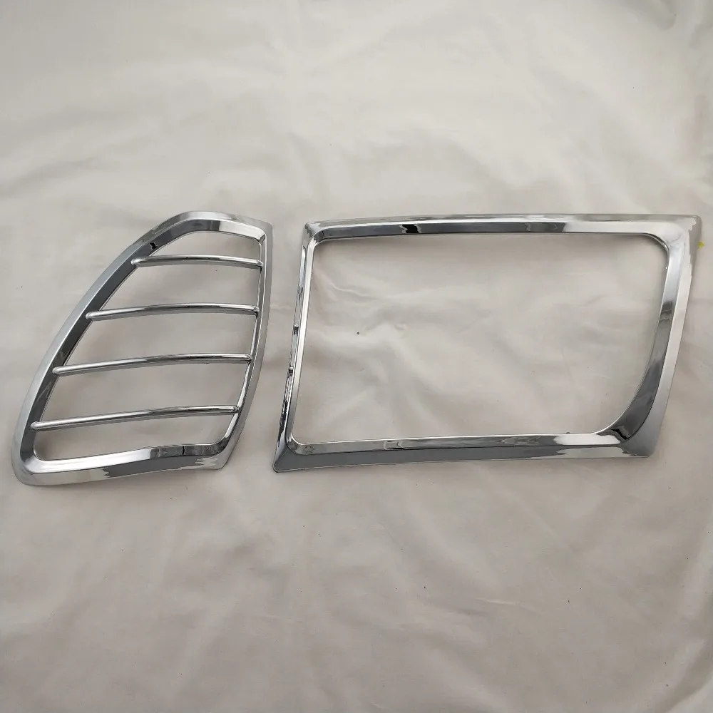 Для Toyota Land Cruiser 4500 LC100 FJ100 1998-2004 крышка головки свет лампы Отделка Рамка протектор Стикеры стайлинга автомобилей аксессуары 4 шт
