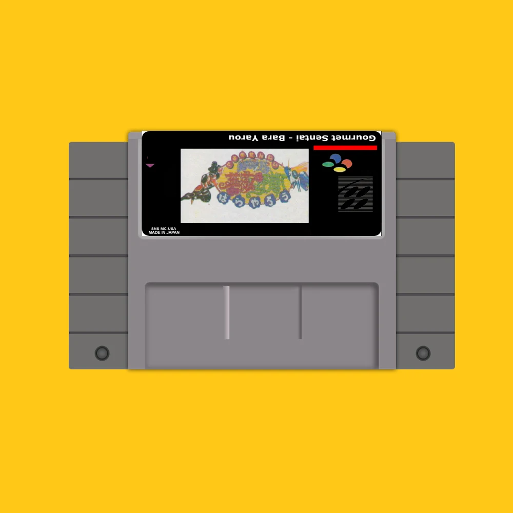 Горячая 46 Pin 16 бит NTSC игровой Картридж Gourmet Sentai Bara Yarou|16 bit|16 bit game cartridge16 cartridge |