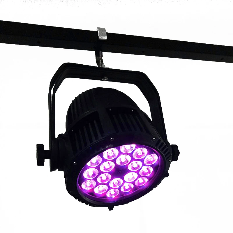Топ продаж водонепроницаемый светодиодный Par 18x18 Вт RGBWA+ UV DMX512 открытый IP65 Светодиодный DMX сценический эффект освещения Master-Slave Luces Discoteca