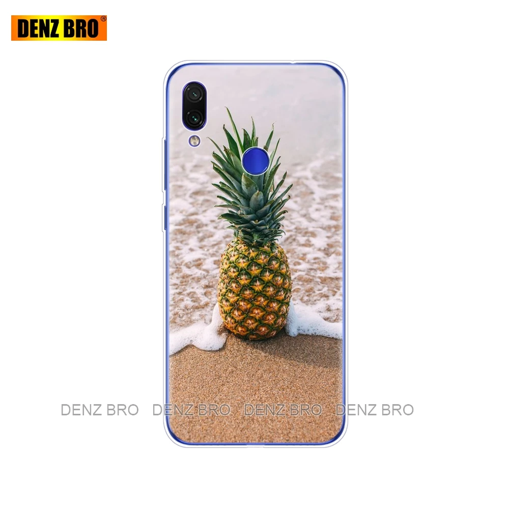 34643 Чехол-бампер для Xiaomi Redmi Note 7 pro, силиконовый мягкий ТПУ с рисунком, чехол для Xiaomi Redmi Note 7, 6,3 дюймов, Fundas Redmi Note7 - Цвет: 34643