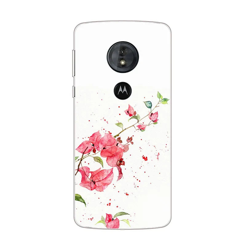 Чехол для Motorola Moto g7 play силиконовый мягкий чехол из ТПУ с изображением драгоценных