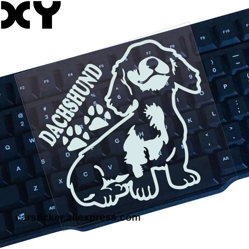 Такса водонепроницаемые автомобильные наклейки на бампер аксессуары для