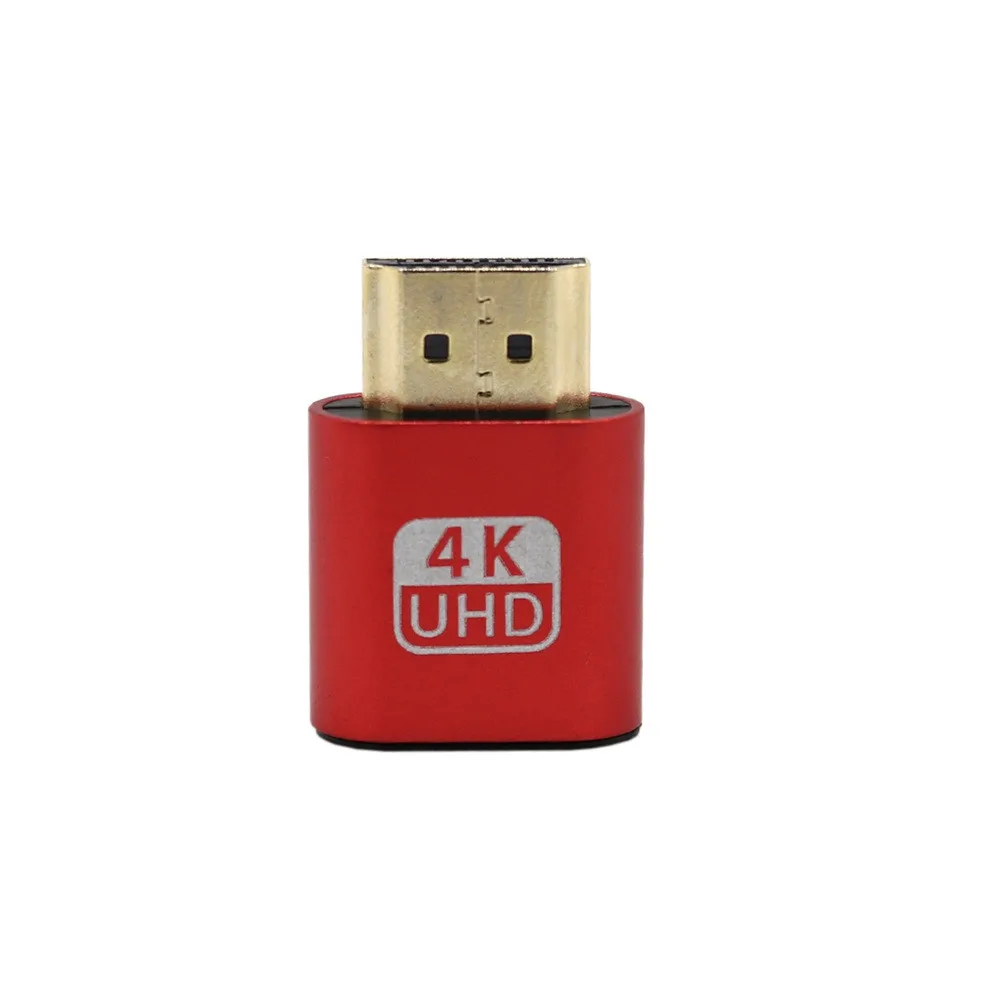 Высокая рекомендуем VGA виртуальной Дисплей адаптер HDMI 1,4 DDC EDID заглушка Дисплей эмулятор usb адаптер