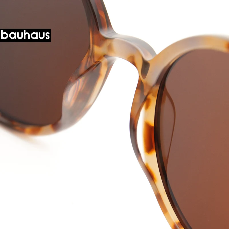 Bauhaus высокое качество винтажные овальные ацетатные классические солнцезащитные очки женские/мужские очки уличные Beat шоппинг зеркало UV400