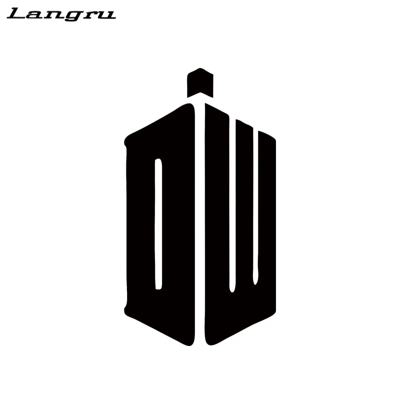Langru новый стиль продукта для Dr. Who стикер Стайлинг автомобиля веселый автомобиль