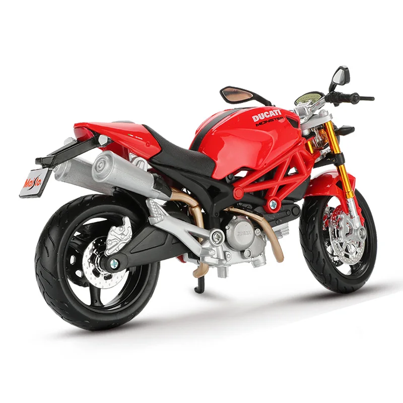 Maisto 1:12 сплав модель мотоцикла Игрушка гоночный автомобиль 696 мотор горный