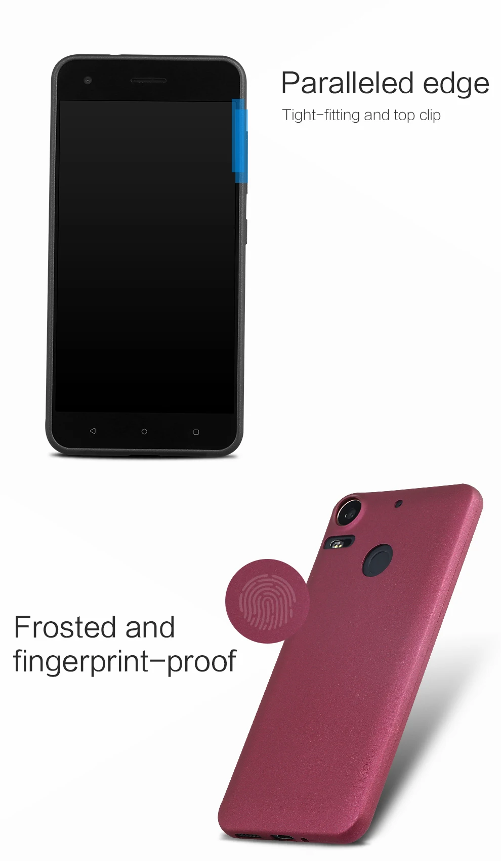Desire 10 Pro X-level Мягкий ТПУ чехол для телефона для htc Desire 10 Pro матовая задняя крышка для htc Desire 10 Pro матовый Силиконовый чехол