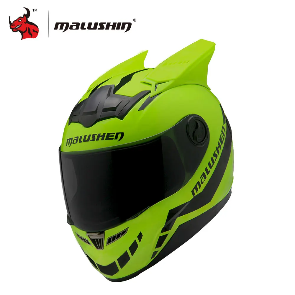 999 green NITRINOS мотоциклетный шлем для мужчин и женщин персональный Мото шлем Capacete De Moto белый анфас гоночные Шлемы Casco Moto - Цвет: 999 green