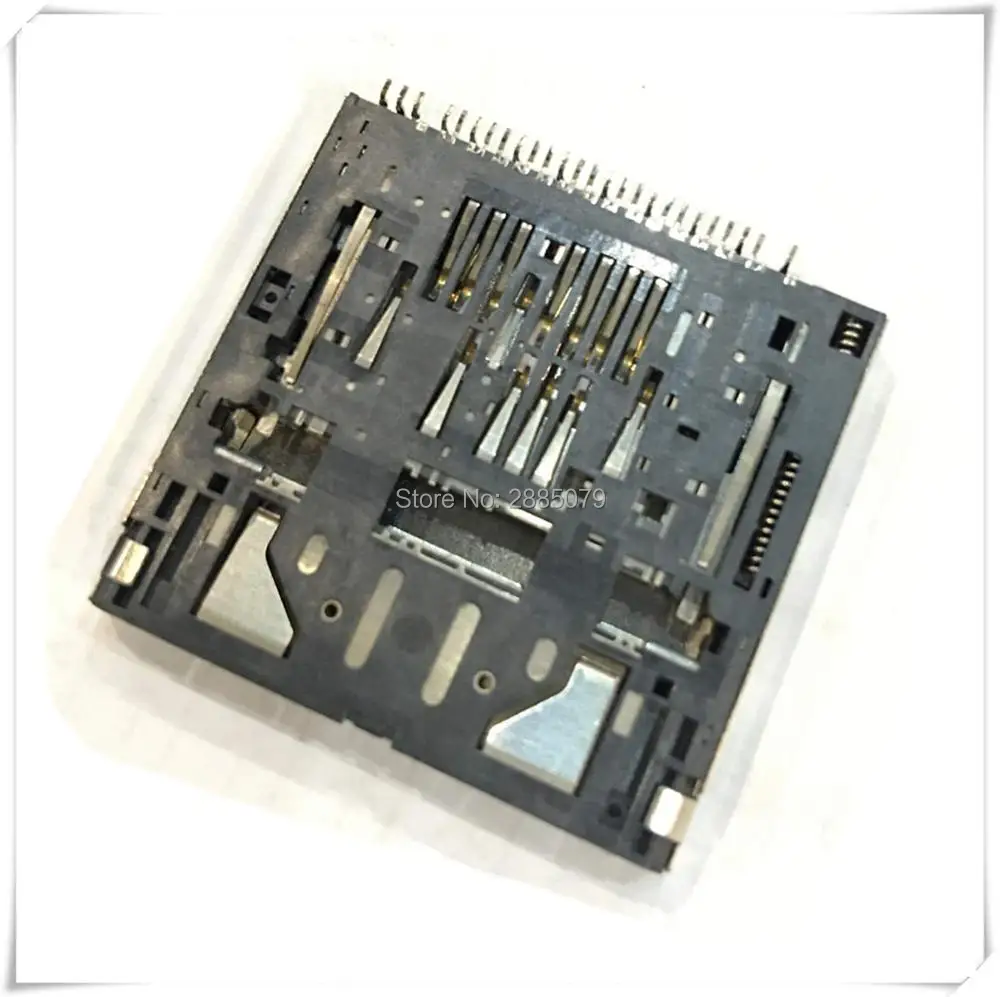 Montaje de ranura de tarjeta de memoria SD Original para cámara Sony RX100, A5000, A6000, SX20E, NEX6, piezas de reparación, nuevo
