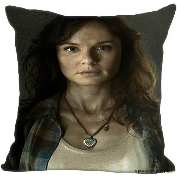 Square Pillowcases Пользовательские Декоративные наволочки ходячие мертвые квадратные молнии Наволочки лучший подарок 35X35,40x40,45x45 см(одна сторона) 180516-60 - Цвет: Square Pillowcases