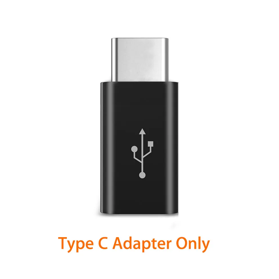 120 см Xiaomi micro usb кабель для зарядки Redmi note 6 pro 5 4x4 6a 5a 4a 3s 4S S2 microusb кабель v8 кабель для зарядного устройства - Цвет: Type C Adapter only