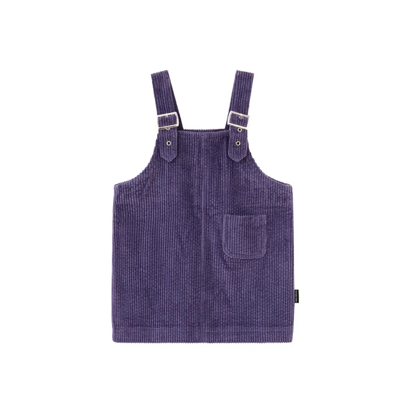 Детская брендовая одежда 2019 Демисезонный для маленьких девочек вельвет хлопок