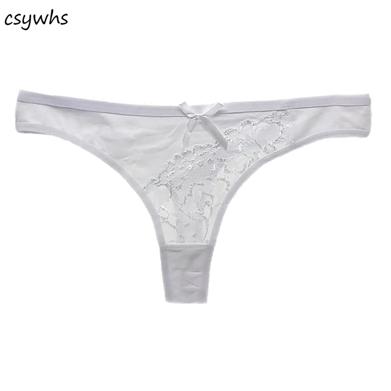 CSYWHS женское нижнее белье сексуальные кружевные стринги прозрачные трусики и с
