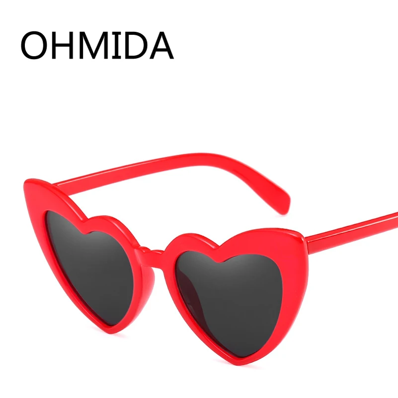 OHMIDA 2018 Новые солнцезащитные очки в форме сердца женские роскошные брендовые
