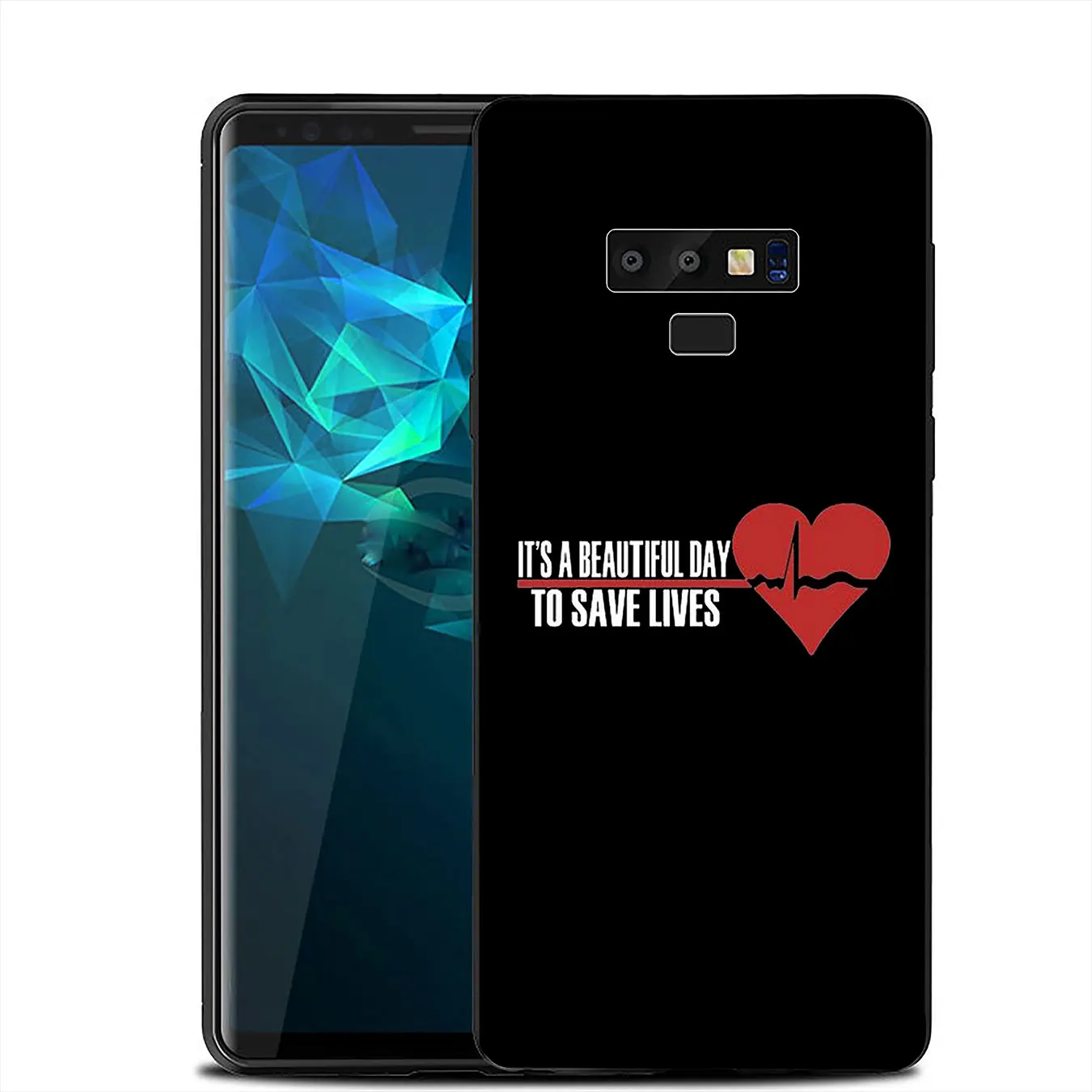 American TV Greys Anatomy Nurse doctor Pattern Case for Samsung Galaxy A6 A9 A8 A7 2018 A3 A5 2016 2017 Note 9 8 10 Plus Lite |