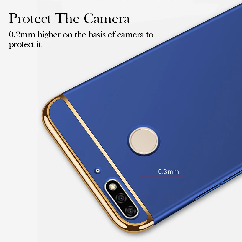 Чехол для huawei Honor 7C глобальная версия Чехлы Y7 Prime 2018 Pro Enjoy 8 чехол Ультратонкий Nova 2