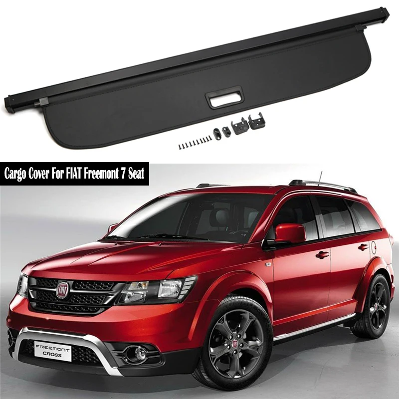 Задний грузовой Чехол для FIAT Freemont 7 Seat 2012 2013 2014 2015 2016 2017 2018 2019 конфиденциальность