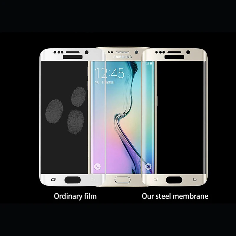 3D изогнутое закаленное стекло для Samsung galaxy S7 Полное покрытие экрана